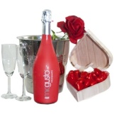 prosecco rood koeler roos